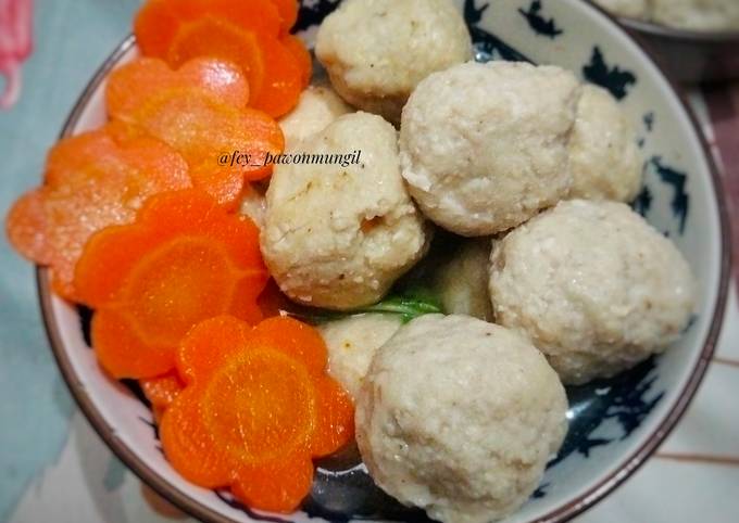 Sop Wortel Bakso Tempe MPASI 12m+