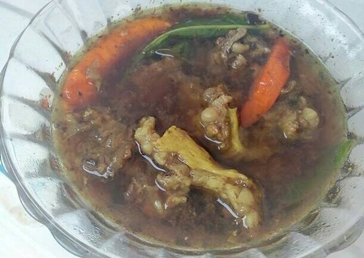 Rawon sapi setan