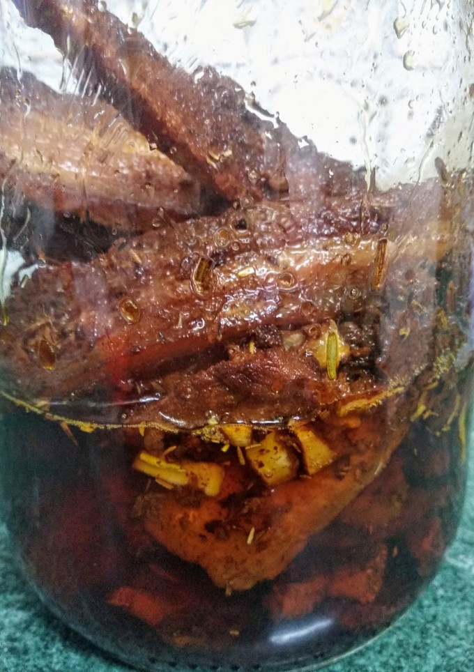 Una foto de Tajás de Panceta en enajao (adobo)😋