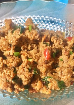 Foto resep Tumis oncom pedas