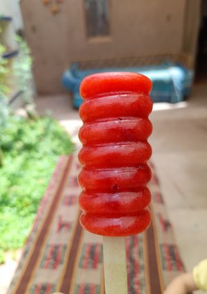 Una foto de Helados frutales para niños (sin azúcar)
