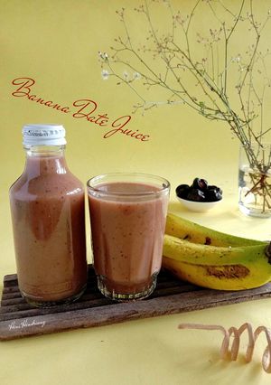 Foto resep Banana Date Juice 🍹