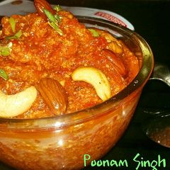 A picture of Gajar ka halwa.