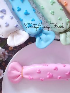 Foto resep Koko Krunch Candy Coklat Cake [Tanpa Oven]🍬🍭