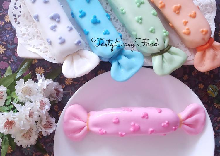 Cara Gampang Membuat Koko Krunch Candy Coklat Cake [Tanpa Oven]🍬🍭 yang Bikin Ngiler