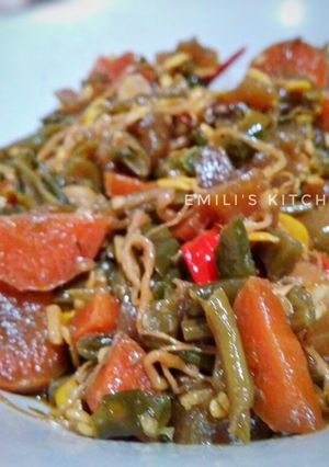 Foto resep Asem-Asem Daging Buncis Wortel #RabuBaru