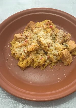 Una foto de El mejor Arroz con Pollo