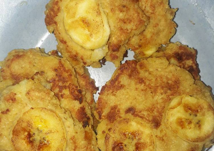 Pancake Oatmeal Pisang