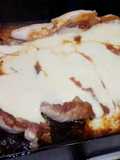 Matambre de cerdo a la pizza en plancheta