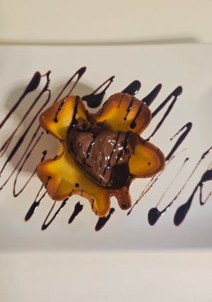 Una foto de Tulipas y conos de helado