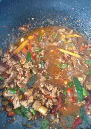 รูปของ ผัดเผ็ดเนื้อ