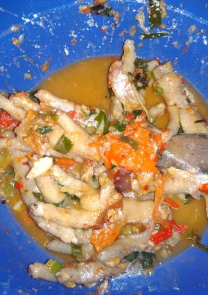 Foto resep Ceker cakar setan