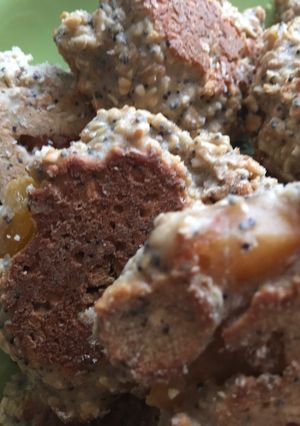 Una foto de Galletitas integrales con ciruela, avena y semillas de amapola