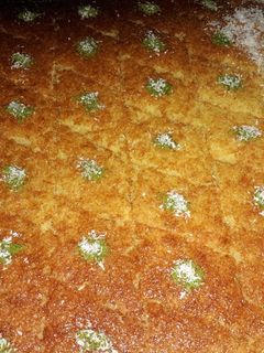 صورة لوصفة بسبوسة 😋