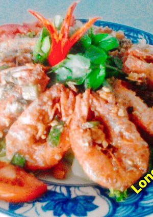 Hình của món Tôm hoàng kim👨🍳.