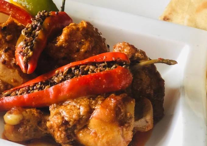 Recipe of Homemade Whosaynas Achaar Murgh