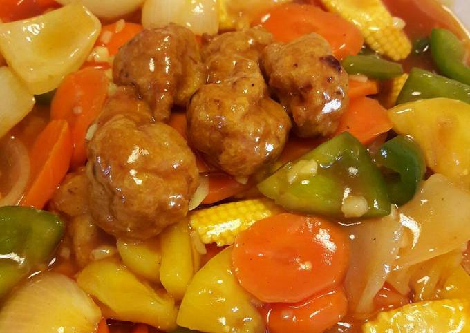 Sweet Sour Meat Balls