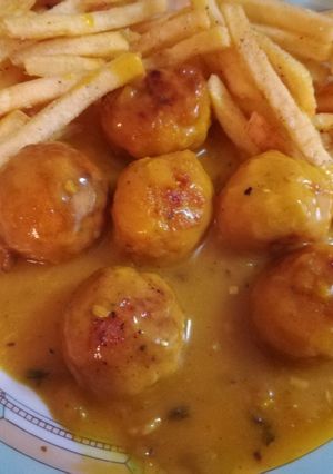 Foto principal de Albóndigas en salsa de champiñón