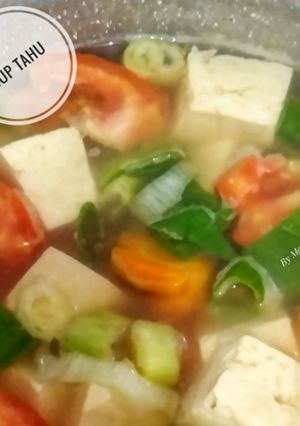 Foto resep Sup Tahu