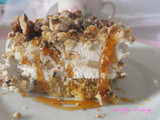 Tarta helada Samoa (vegana)