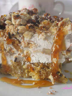 Una foto de Tarta helada Samoa (vegana)