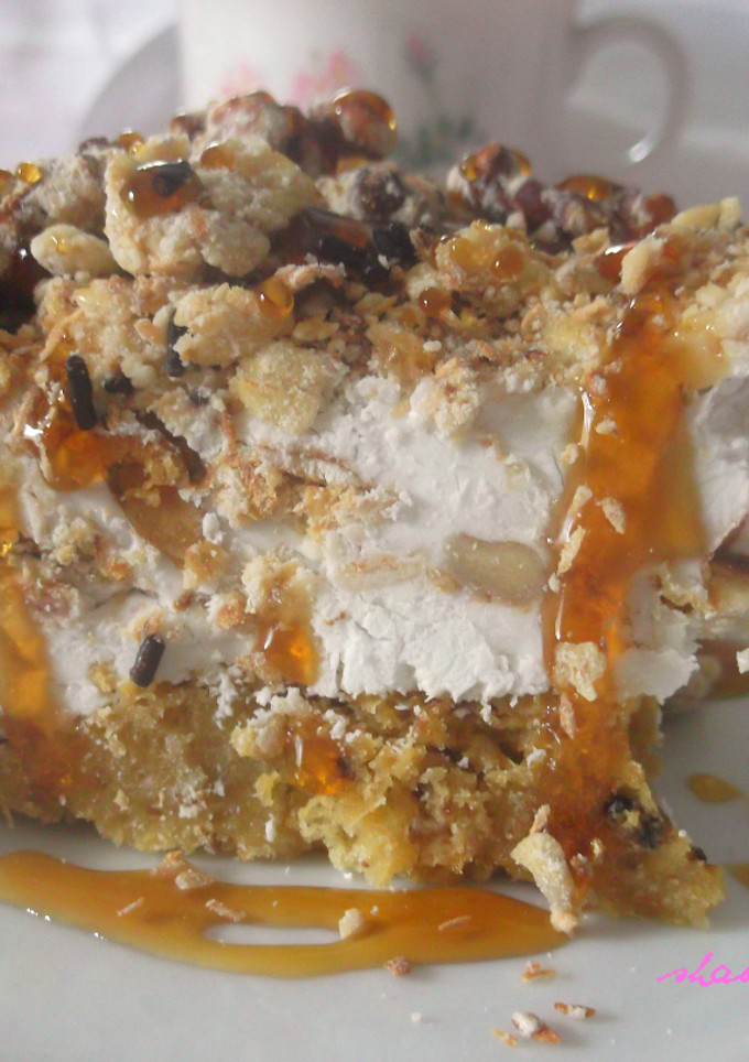 Una foto de Tarta helada Samoa (vegana)