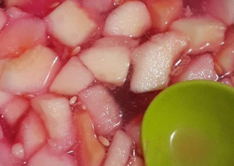 Bagaimana Membuat 41. Timun suri sirup utk takjil yang Menggugah Selera