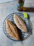 Pain complet à l'orge et l'huile d'olive 🥖