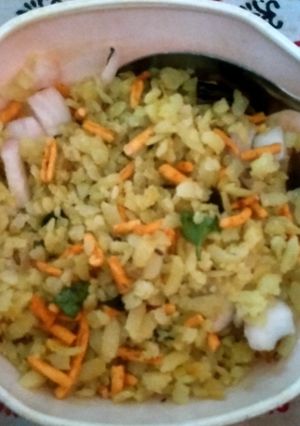 A picture of Poha.