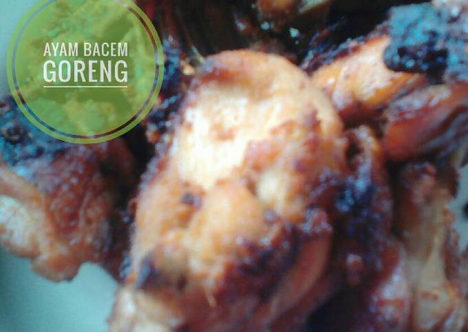 Ayam bacem goreng