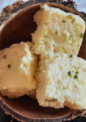 বেঁচে যাওয়া পাউরুটির কালাকান্দ (leftover bread Kalakand recipe in Bengali) রেসিপির প্রধান ছবি