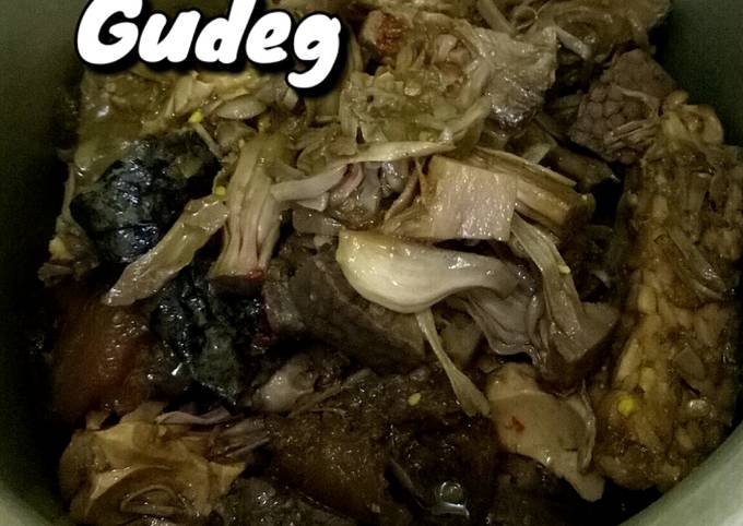 Standar Resep praktis membuat Gudeg dijamin enak