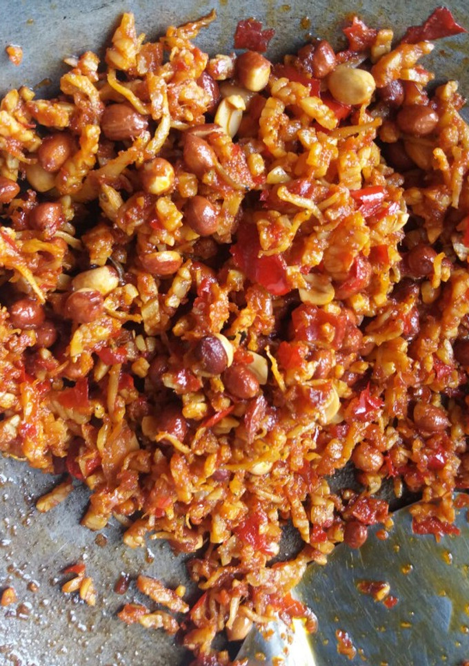 Foto resep Balado Teri Tempe