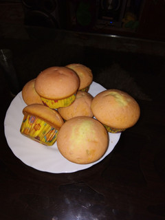 A picture of Strawberry cupcakes..