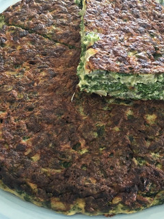 Una foto de Tortilla de acelga