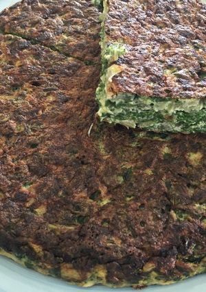 Una foto de Tortilla de acelga