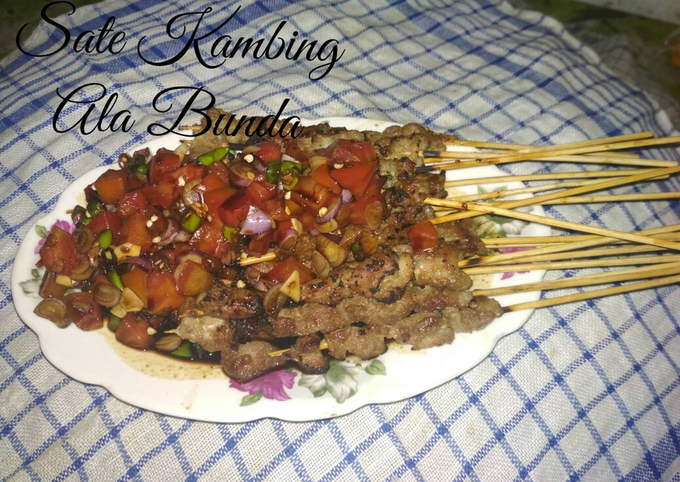 Sate Kambing Kuah Kecap