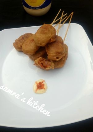 A picture of Delicious and crispy yam roll.
