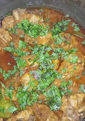 A picture of Chicken masala.