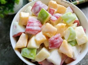 Gambar Salad Buah Creamy