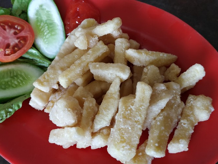 Cara Membuat Kentang goreng crispy Farah Quinn