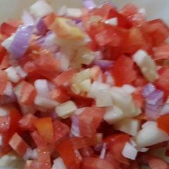 A picture of Colourful salad.