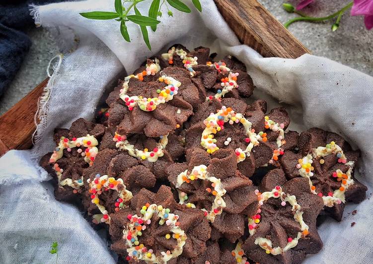 Choco butter cookies, simple dan wangi