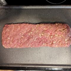A picture of Smoked Meatloaf.
