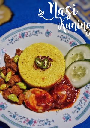 Foto resep Nasi Kuning Rice Cooker Simple (khas banjar)