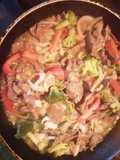 Carne de res con brócoli