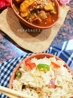 ভেজ ফ্রাইড রাইস (Veg Fried Rice Recipe In Bengali) রেসিপির প্রধান ছবি
