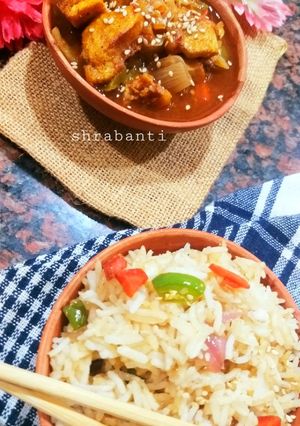 ভেজ ফ্রাইড রাইস (Veg Fried Rice Recipe In Bengali) রেসিপির প্রধান ছবি