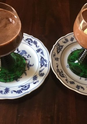 A picture of California Farm Chocolate Mousse.