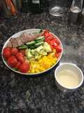 Steak salad